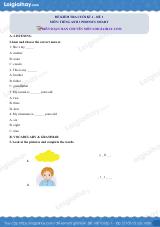 Đề thi học kì 1 Tiếng Anh 3 Phonics Smart - Đề số 1